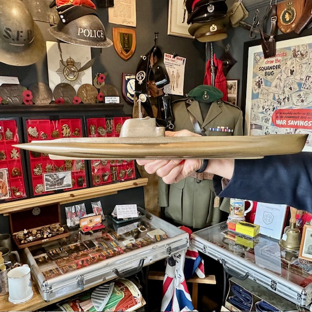 Ref: XXX - Royal Naval Submariner Captains' Bronze Submarine.